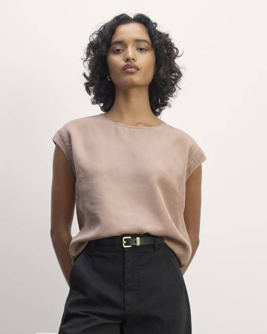 The Muscle Top in Butterlite | Dusty Rose