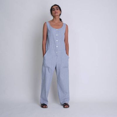 Amber Striped Jumpsuit