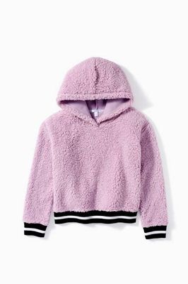 Lilac Sherpa Hoodie - FINAL SALE