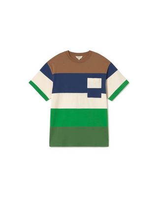 Multicolor striped Aaron t-shirt