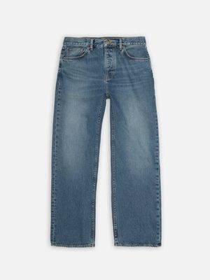 Tuff Tony Blue Day Dreamer loose wide jeans | Nudie Jeans