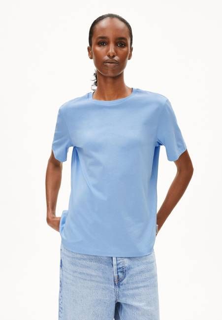 LUALAA T-SHIRT | silky blue