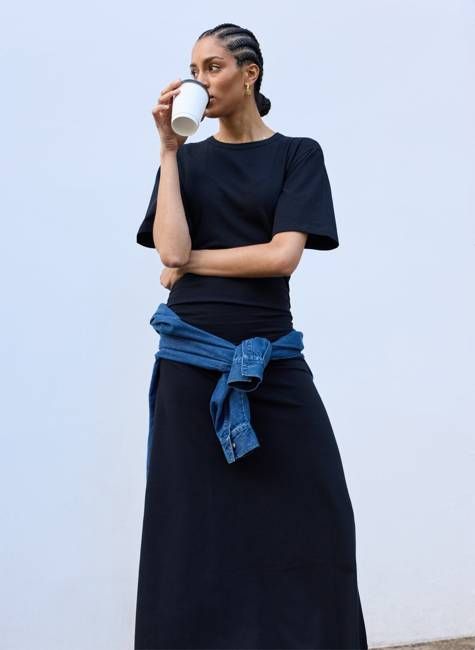 Jinny Ruched Waist Dress