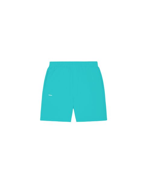 Archive Womens 365 Midweight Mid Length Shorts—Ocean Turquoise