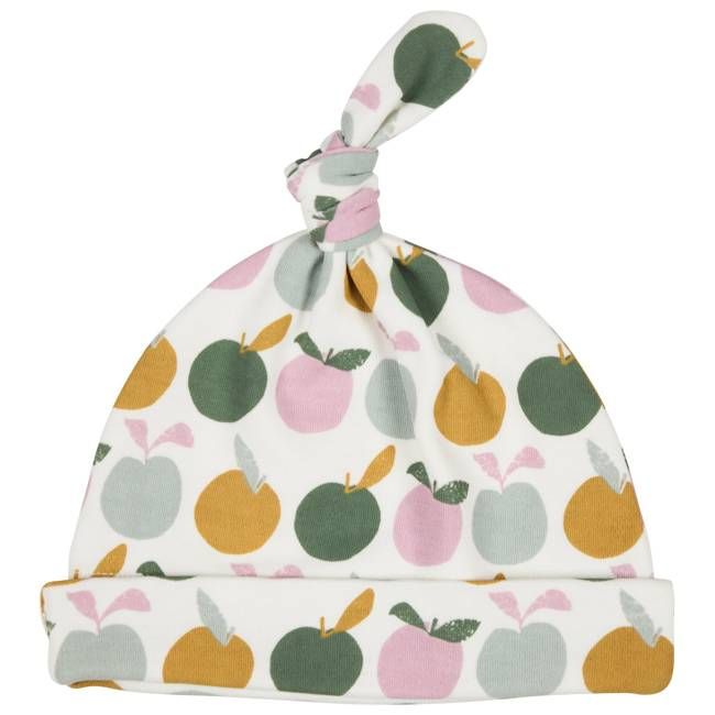 Knotted Hat - Apples