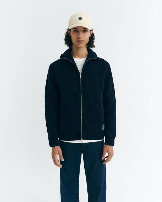 Navy wool Ekaiz sweater