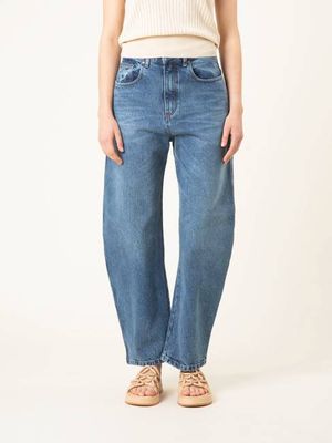 ARETHA VINTAGE MITTELBLAU