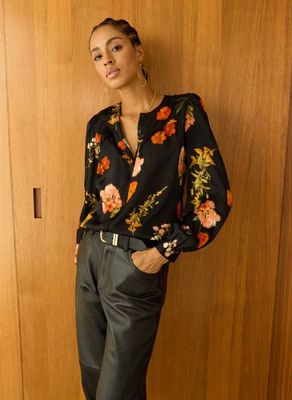 Micah Printed Blouse