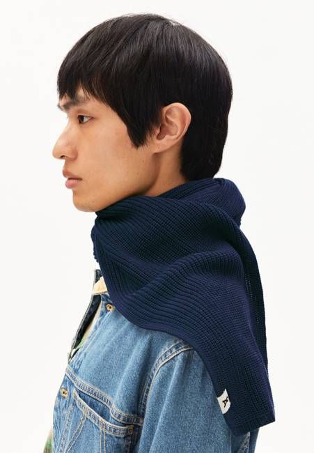 CLAASAS SCARF | tinted navy