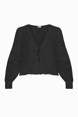 Die Anna Bluse in Schwarz