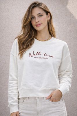 Women's White Hoodie