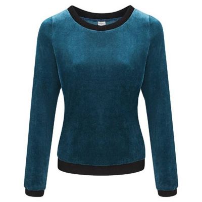 Bio Nicki Pullover Onne blau / schwarz - kaufen
