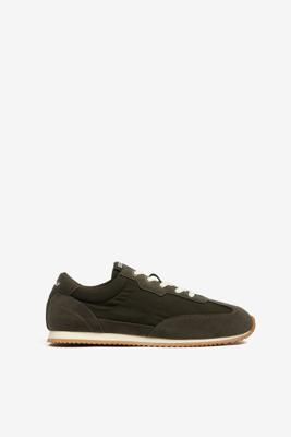 KHAKI DENVER TRAINERS