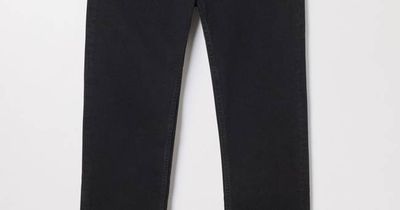 Black Washed Slim Jeans | Organic Cotton Denim | Asket