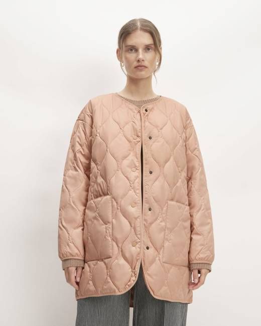 The Quilted Liner | Blush Pink