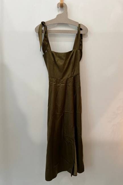 Sample Sale Danielle Dress in Hunter Green