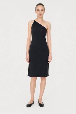 One Shoulder Jersey Dress