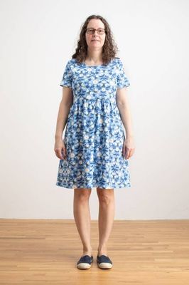 Stockholm Dress - Bees Blue