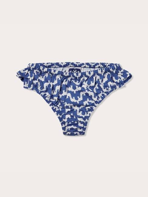 Girls Elephant Palace Blue Calabash Bikini Bottoms