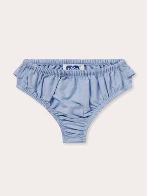 Girls Sky Blue Calabash Bikini Bottoms