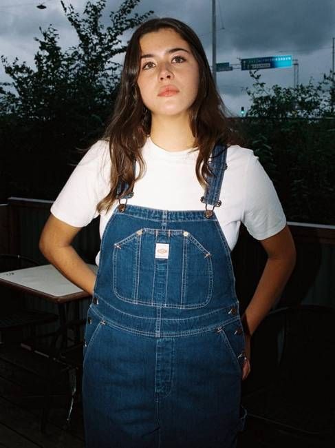 Astrid Denim Dungarees Utility Denim | Nudie Jeans