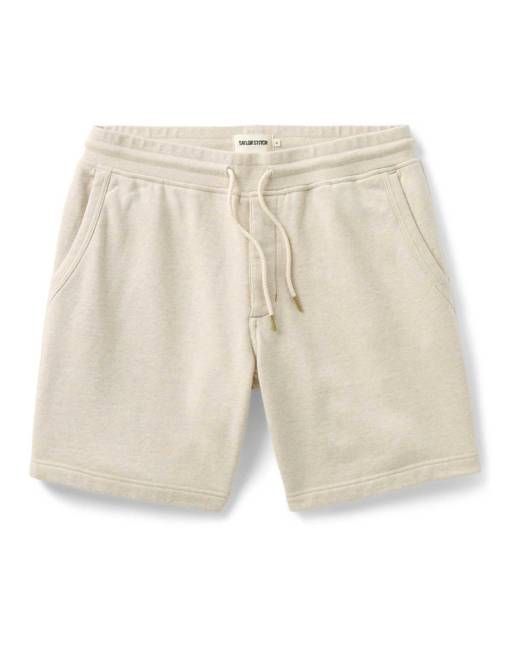 The Sunset Short in Heather Oat Terry