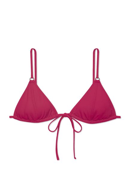 Nico Tie Top in Hibiscus