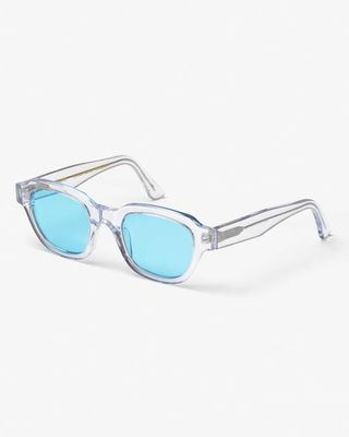 Sunglass 13 - Crystal Clear - Blue