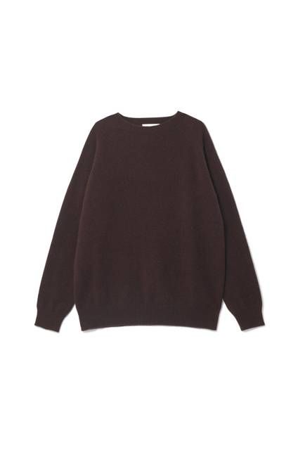 Cashmere Classic Crewneck Truffle Brown