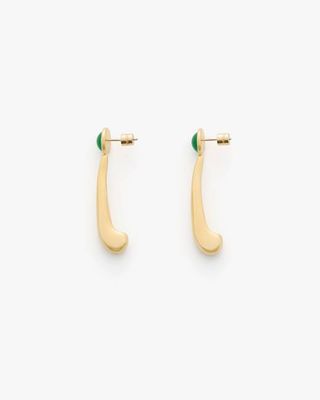 Beaded Long Lluvia Earrings