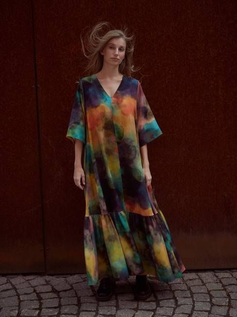 Clouds Tencel Maxi Dress, adults