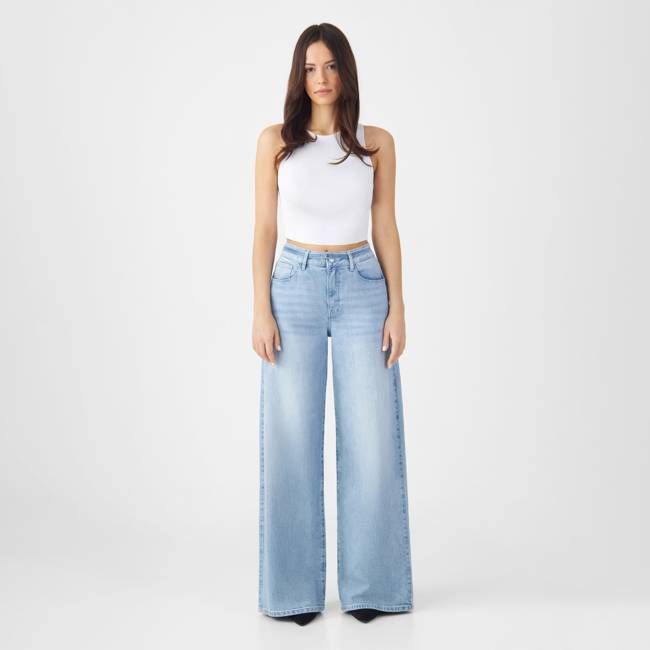 SUNNY Wide Leg Minimal Stretch - Classic - Bright Blue