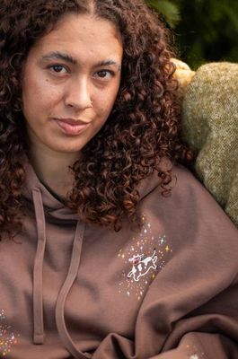 Floating Cows Oversized Hoodie