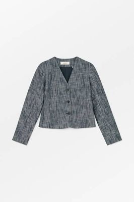 Adriane blazer - Indigo/Linen