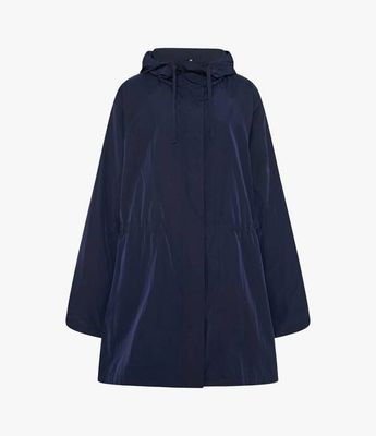 Recycled Nylon Anorak | Navy