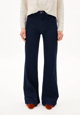MURLIAA HIGH WAIST WIDE JEAN | rinse