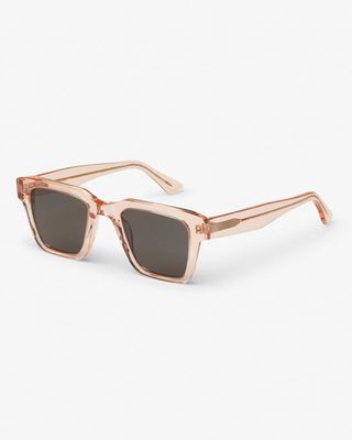Sunglass 03 - Faded Pink - Black