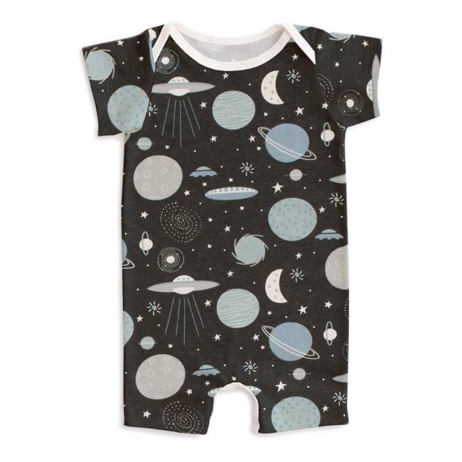Summer Romper - Space Charcoal