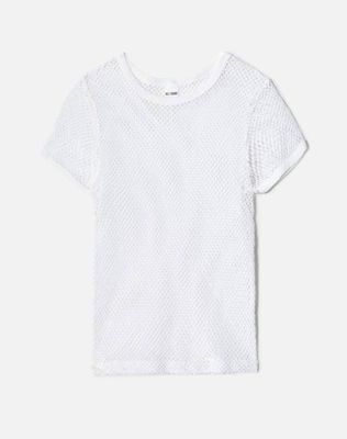 Swedish Net Baby Tee - White Size M
