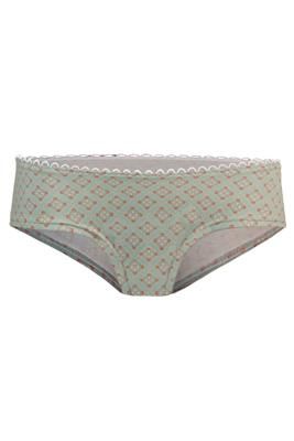 Bio Hipster Muster retro (grün) -
