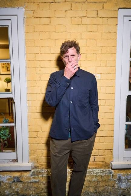 Recycled Italian Flannel Black Spitalfields Overshirt