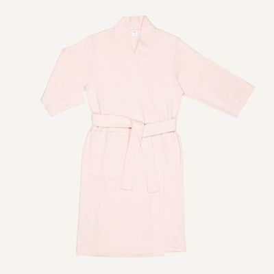 Organic Cotton Essential Robe in Quartz