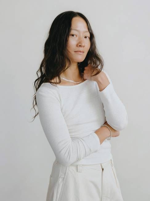 Blake Boatneck, Regen Silk Noil Jersey, Natural