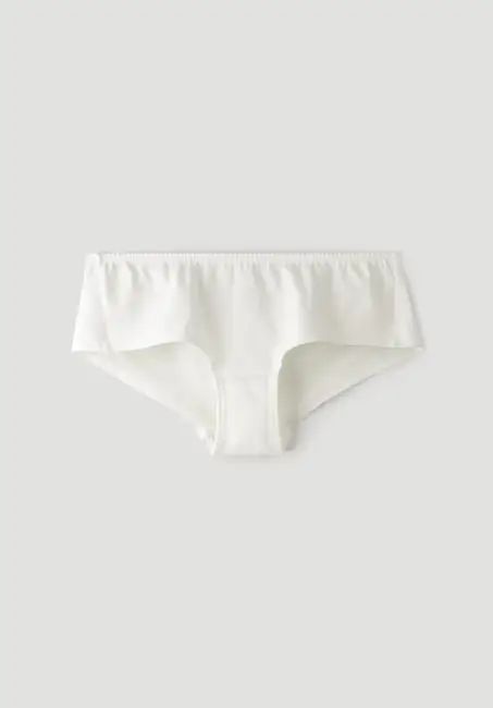 Low-cut panties made from organic cotton