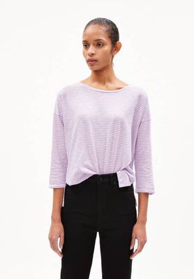 SIANAA LOVELY STRIPES| lavender light-oatmilk