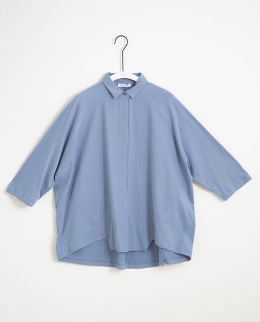 Terry Organic Cotton Shirt In Sky