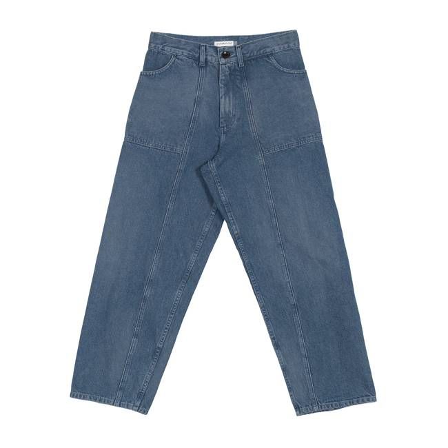 Front Seam Jeans - Stonewash