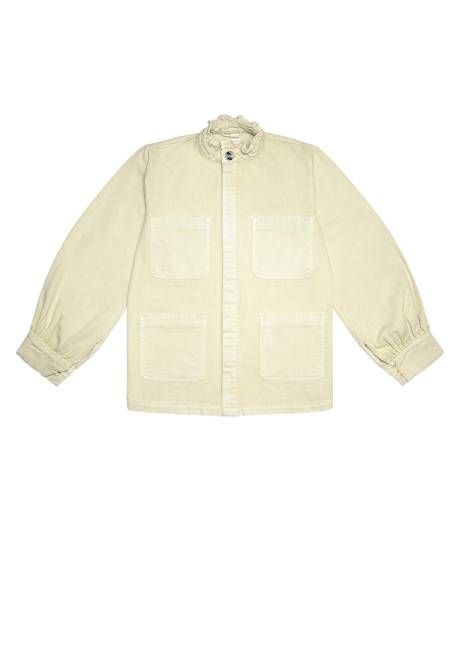 Pablo Denim Jacket in Mellow Yellow