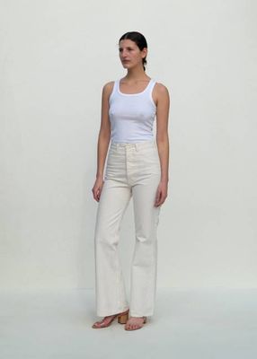 Les Deux Pants - Salt White