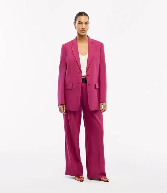 Oversized Blazer | Magenta